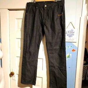 Red Ape Size 36 Men's Jeans Dark Wash Stretch For